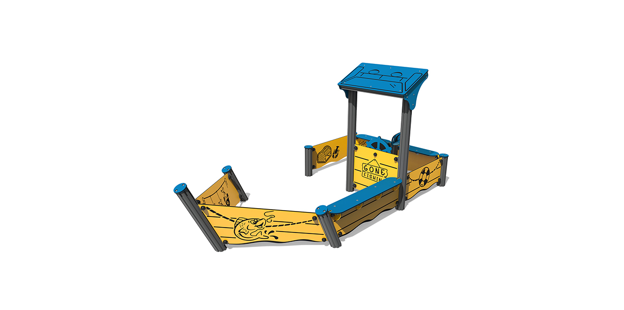 GL Jones Playgrounds - Inclusive Fishing Boat